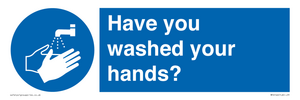 Have you washed your hands?